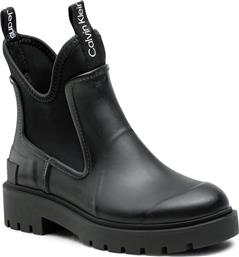 ΓΑΛΟΤΣΕΣ MID RAINBOOT CHELSEA YW0YW01034 ΜΑΥΡΟ CALVIN KLEIN JEANS