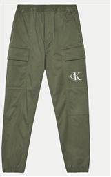 JOGGER ESSENTIAL IB0IB02270 ΠΡΑΣΙΝΟ REGULAR FIT CALVIN KLEIN JEANS