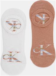 ΚΑΛΤΣΕΣ 2-PACK ΧΡΩΜΑ: ΑΣΠΡΟ, 701228809 CALVIN KLEIN JEANS