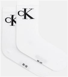 ΚΑΛΤΣΕΣ 2-PACK ΧΡΩΜΑ: ΑΣΠΡΟ, 701228811 CALVIN KLEIN JEANS