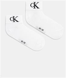 ΚΑΛΤΣΕΣ 2-PACK ΧΡΩΜΑ: ΑΣΠΡΟ, 701228813 CALVIN KLEIN JEANS