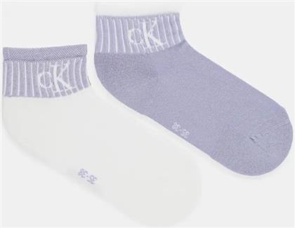 ΚΑΛΤΣΕΣ 2-PACK ΧΡΩΜΑ: ΑΣΠΡΟ, 701230599 CALVIN KLEIN JEANS