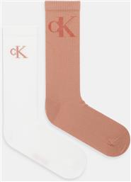 ΚΑΛΤΣΕΣ 2-PACK ΧΡΩΜΑ: ΑΣΠΡΟ, 701231387 CALVIN KLEIN JEANS