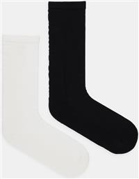 ΚΑΛΤΣΕΣ 2-PACK ΧΡΩΜΑ: ΑΣΠΡΟ, 701238245 CALVIN KLEIN JEANS