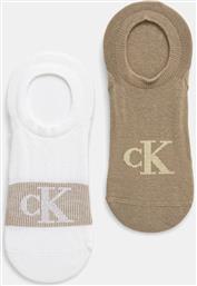 ΚΑΛΤΣΕΣ 2-PACK ΧΡΩΜΑ: ΜΠΕΖ, 701231389 CALVIN KLEIN JEANS