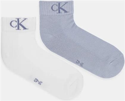 ΚΑΛΤΣΕΣ 2-PACK ΧΡΩΜΑ: ΜΠΛΕ, 701228805 CALVIN KLEIN JEANS