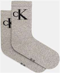 ΚΑΛΤΣΕΣ 2-PACK ΧΡΩΜΑ: ΓΚΡΙ, 701228811 CALVIN KLEIN JEANS