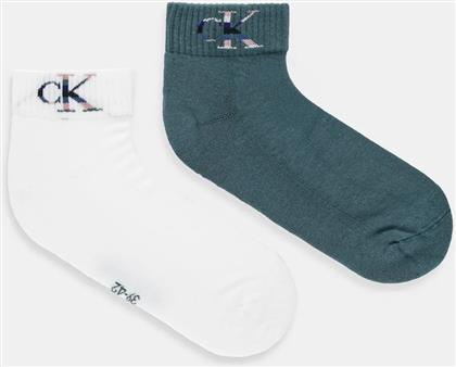 ΚΑΛΤΣΕΣ 2-PACK ΧΡΩΜΑ: ΜΑΥΡΟ, 701228805 CALVIN KLEIN JEANS