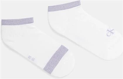 ΚΑΛΤΣΕΣ 2-PACK ΧΡΩΜΑ: ΜΟΒ, 701230600 CALVIN KLEIN JEANS