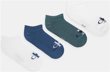 ΚΑΛΤΣΕΣ 4-PACK ΧΡΩΜΑ: ΑΣΠΡΟ, 701238237 CALVIN KLEIN JEANS