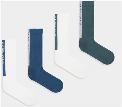ΚΑΛΤΣΕΣ 4-PACK ΧΡΩΜΑ: ΜΠΛΕ, 701238238 CALVIN KLEIN JEANS