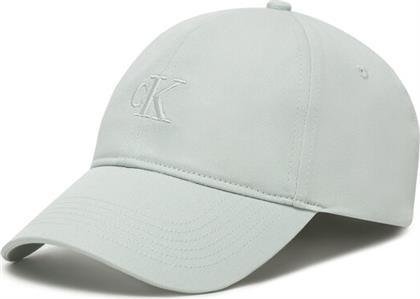 ΚΑΠΕΛΟ JOCKEY EMBROIDERED MONOGRAM CAP LV04K5024G ΓΚΡΙ CALVIN KLEIN JEANS