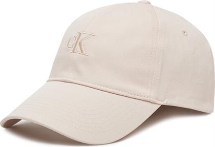 ΚΑΠΕΛΟ JOCKEY EMBROIDERED MONOGRAM CAP LV04K5024G ΡΟΖ CALVIN KLEIN JEANS