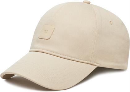 ΚΑΠΕΛΟ JOCKEY MONO LEATHER PATCH TWILL CAP LV04K5052G ΜΠΕΖ CALVIN KLEIN JEANS