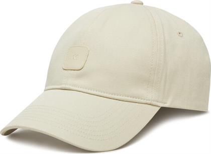 ΚΑΠΕΛΟ JOCKEY MONO LEATHER PATCH TWILL CAP LV04K5052G ΛΕΥΚΟ CALVIN KLEIN JEANS