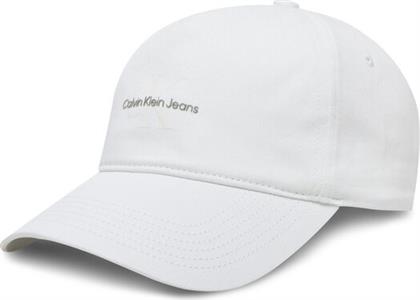 ΚΑΠΕΛΟ JOCKEY PRINTED MONOLOGO CAP LV04K5027G ΛΕΥΚΟ CALVIN KLEIN JEANS