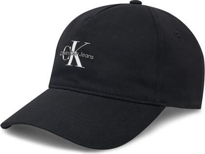 ΚΑΠΕΛΟ JOCKEY PRINTED MONOLOGO CAP LV04K5027G ΜΑΥΡΟ CALVIN KLEIN JEANS