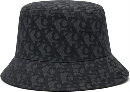 ΚΑΠΕΛΟ LOGO JACQUARD BUCKET HAT LV04K5059G ΜΑΥΡΟ CALVIN KLEIN JEANS