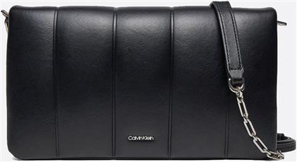 JEANS LINE QUILT SHOULDER BAG (ΔΙΑΣΤΑΣΕΙΣ: 27.5 X 15 X 3ΕΚ.) CALVIN KLEIN