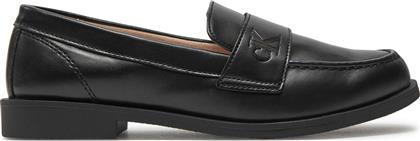 LORDS LOW CUT SHOE V3X4-81090-0214 S ΜΑΥΡΟ CALVIN KLEIN JEANS