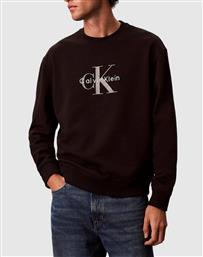 JEANS LS EU 350TERRY MONOLOGO CN SWTSH CALVIN KLEIN