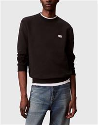 JEANS LS EU BADGE 350TERRY CN SWTSHRT CALVIN KLEIN