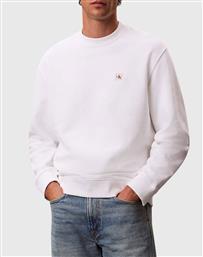 JEANS LS EU BADGE 350TERRY CN SWTSHRT CALVIN KLEIN