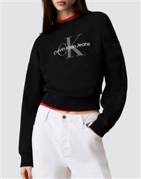 JEANS LS MONOLOGO FRENCH TERRY RLXD CN CALVIN KLEIN