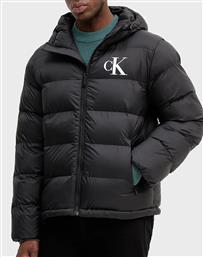 JEANS LS NYLON MONOGRAM PUFFER JKT CALVIN KLEIN