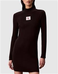 JEANS LS T NECK MINI DRESS CALVIN KLEIN