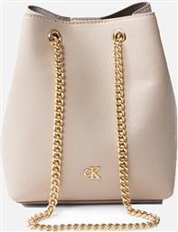 JEANS MNML MNGRM CHN BCKT (ΔΙΑΣΤΑΣΕΙΣ: 23 X 19 X 10ΕΚ.) CALVIN KLEIN