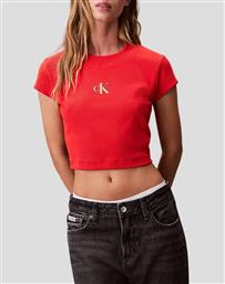 JEANS MONOGRAM BABY TEE CALVIN KLEIN