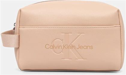 ΝΕΣΕΣΕΡ ΚΑΛΛΥΝΤΙΚΩΝ ΧΡΩΜΑ: ΡΟΖ, K60K611483 CALVIN KLEIN JEANS