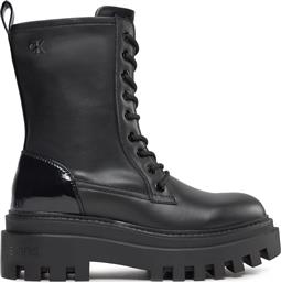 ΟΡΕΙΒΑΤΙΚΑ ΠΑΠΟΥΤΣΙΑ CHUNKY BOOT LACEUP LTH MG SAT YW0YW01285 ΜΑΥΡΟ CALVIN KLEIN JEANS