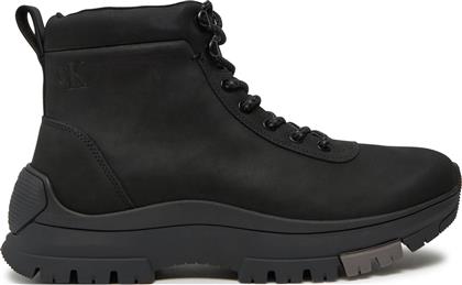 ΟΡΕΙΒΑΤΙΚΑ ΠΑΠΟΥΤΣΙΑ HYBRID WP BOOT LACEUP REBELLIOUS YM0YM01077 ΜΑΥΡΟ CALVIN KLEIN JEANS