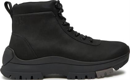 ΟΡΕΙΒΑΤΙΚΑ ΠΑΠΟΥΤΣΙΑ HYBRID WP BOOT LACEUP REBELLIOUS YM0YM01077 ΜΑΥΡΟ CALVIN KLEIN JEANS