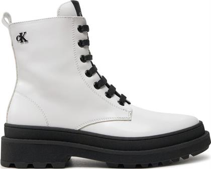 ΟΡΕΙΒΑΤΙΚΑ ΠΑΠΟΥΤΣΙΑ LACE-UP BOOTIE V4A5-81031-1453 S ΛΕΥΚΟ CALVIN KLEIN JEANS