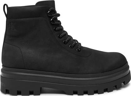 ΟΡΕΙΒΑΤΙΚΑ ΠΑΠΟΥΤΣΙΑ LUGGED LACEUP BOOT OXF HIKING NB YM0YM01076 ΜΑΥΡΟ CALVIN KLEIN JEANS