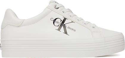ΠΑΝΙΝΑ ΠΑΠΟΥΤΣΙΑ YW0YW00847 ΛΕΥΚΟ CALVIN KLEIN JEANS