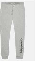 ΠΑΝΤΕΛΟΝΙ ΦΟΡΜΑΣ IU0IU00604 ΓΚΡΙ REGULAR FIT CALVIN KLEIN JEANS