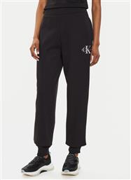 ΠΑΝΤΕΛΟΝΙ ΦΟΡΜΑΣ MONOLOGO J20J223590 ΜΑΥΡΟ RELAXED FIT CALVIN KLEIN JEANS
