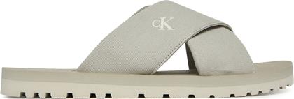 ΠΑΝΤΟΦΛΕΣ CROSS SANDAL CRXS TX YM0YM01223 ΓΚΡΙ CALVIN KLEIN JEANS