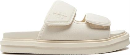 ΠΑΝΤΟΦΛΕΣ DOUBLE BAR SANDAL MTL YM0YM01020 ΕΚΡΟΥ CALVIN KLEIN JEANS