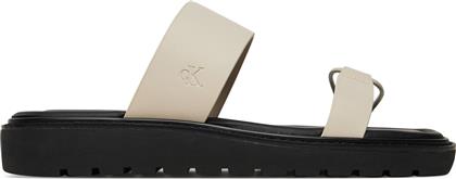 ΠΑΝΤΟΦΛΕΣ ROPE SANDAL SOFT LTH MG YW0YW01864 ΕΚΡΟΥ CALVIN KLEIN JEANS