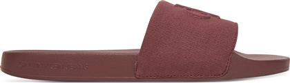 ΠΑΝΤΟΦΛΕΣ SLIDE HF MONO CV YM0YM01282 ΚΑΦΕ CALVIN KLEIN JEANS