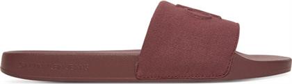 ΠΑΝΤΟΦΛΕΣ SLIDE HF MONO CV YM0YM01282 ΚΑΦΕ CALVIN KLEIN JEANS