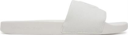 ΠΑΝΤΟΦΛΕΣ SLIDE HF MONO CV YM0YM01282 ΛΕΥΚΟ CALVIN KLEIN JEANS
