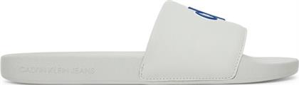 ΠΑΝΤΟΦΛΕΣ SLIDE JELLY MONO PU YM0YM01281 ΓΚΡΙ CALVIN KLEIN JEANS