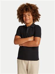 POLO EMBRO LOGO IB0IB02370 ΜΑΥΡΟ REGULAR FIT CALVIN KLEIN JEANS