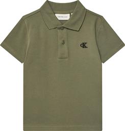 POLO ESSENTIAL IB0IB02486 M ΠΡΑΣΙΝΟ REGULAR FIT CALVIN KLEIN JEANS